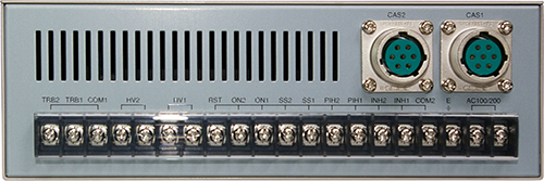 RPI300高電圧コントローラ背面