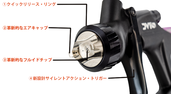 デビルビス DV1 スプレーガン 塗装