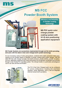 MS FCC Powder Booth System catalog
