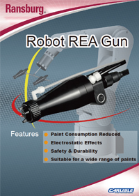 Ransburg Robot REA Gun catalogue
